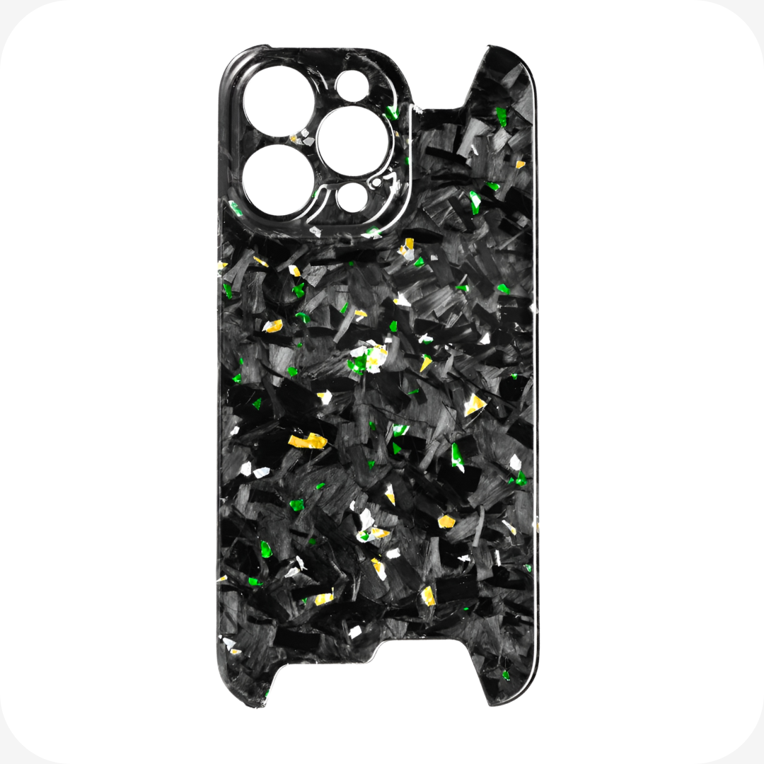 CAPA IPHONE CARBON NEW FLAKES CORES MAGSAFE