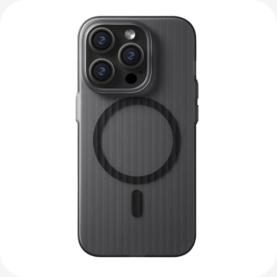 CAPA IPHONE TRANSPARENTE GEOMETRI MAGSAFE