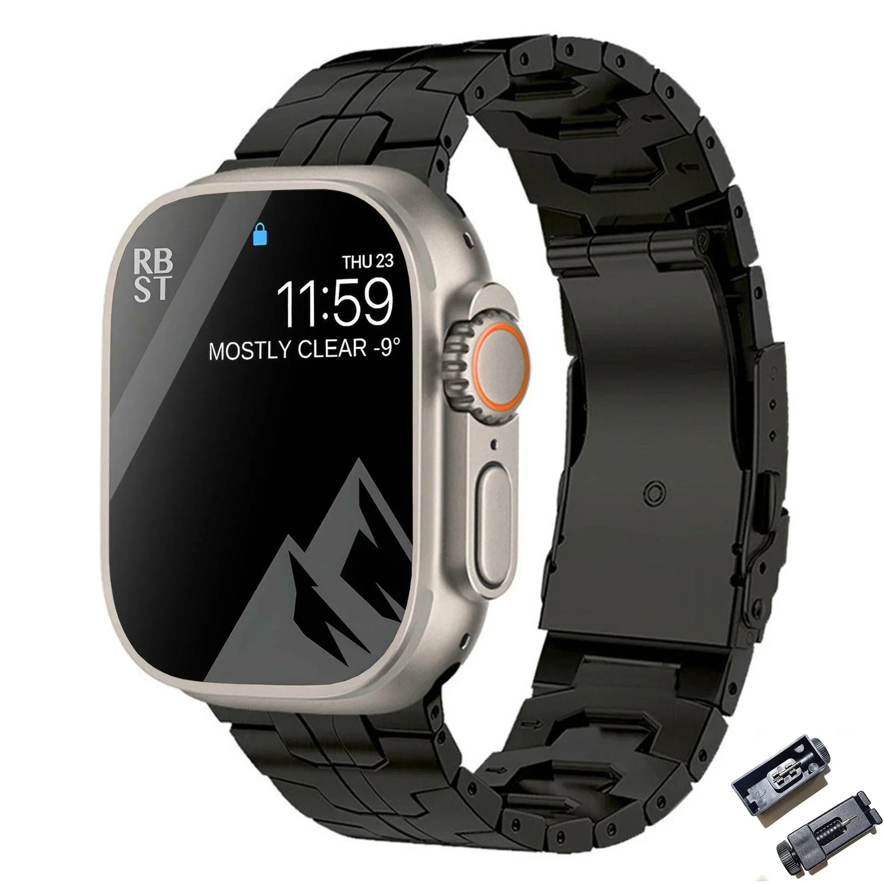 Pulseira de Titânio para Apple Watch