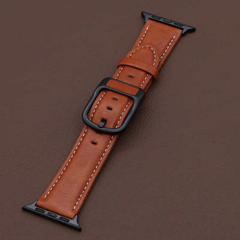 Pulseira de Couro para Apple Watch