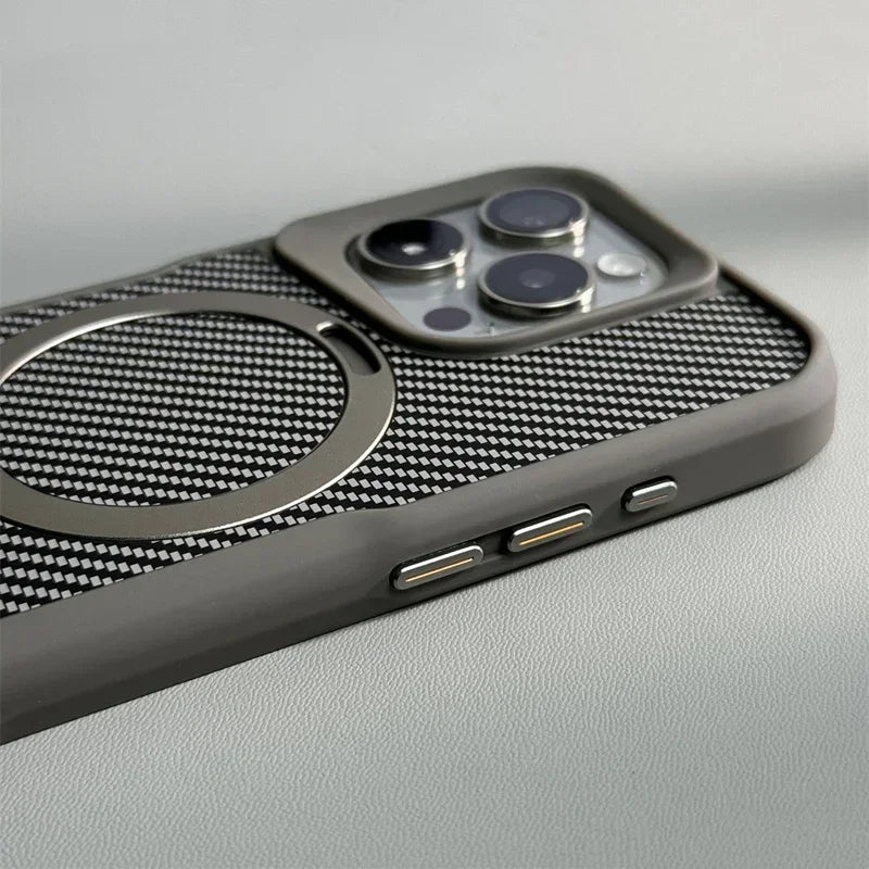 CAPA IPHONE CARBON TISSUE MAGSAFE