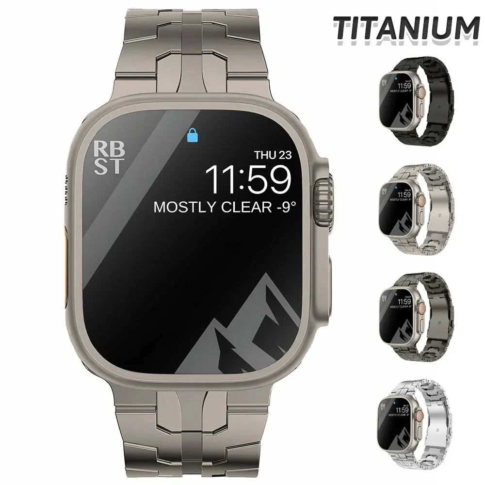 Pulseira de Titânio para Apple Watch