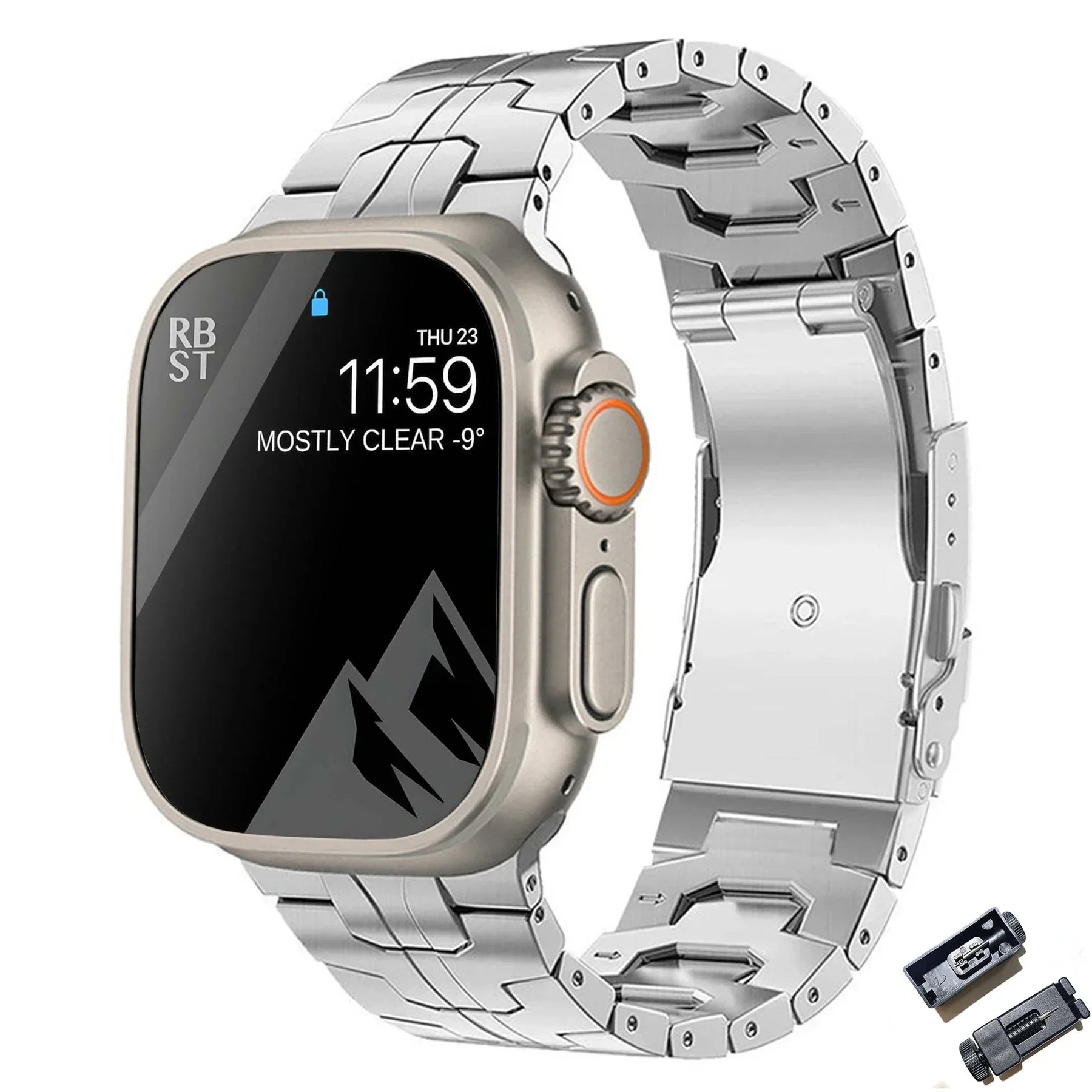 Pulseira de Titânio para Apple Watch