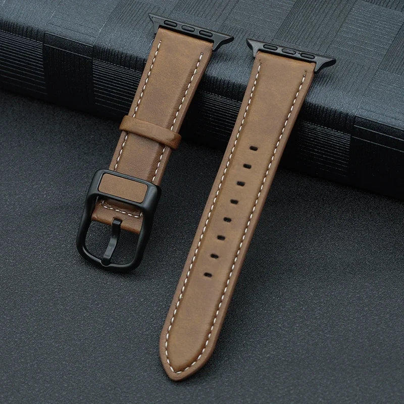 Pulseira de Couro para Apple Watch
