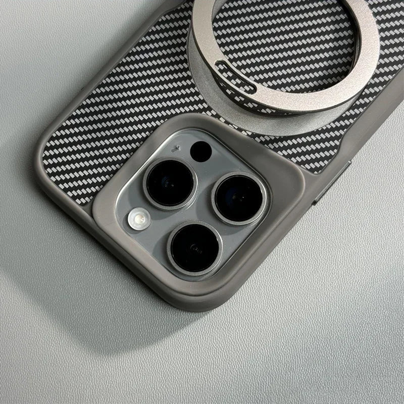 CAPA IPHONE CARBON TISSUE MAGSAFE