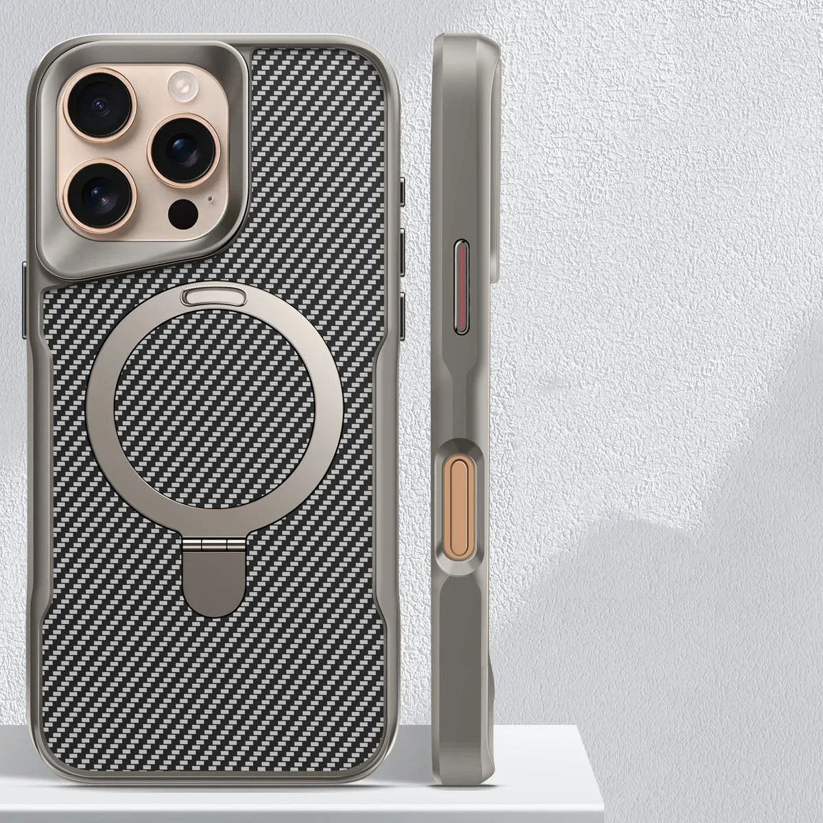 CAPA IPHONE CARBON TISSUE MAGSAFE