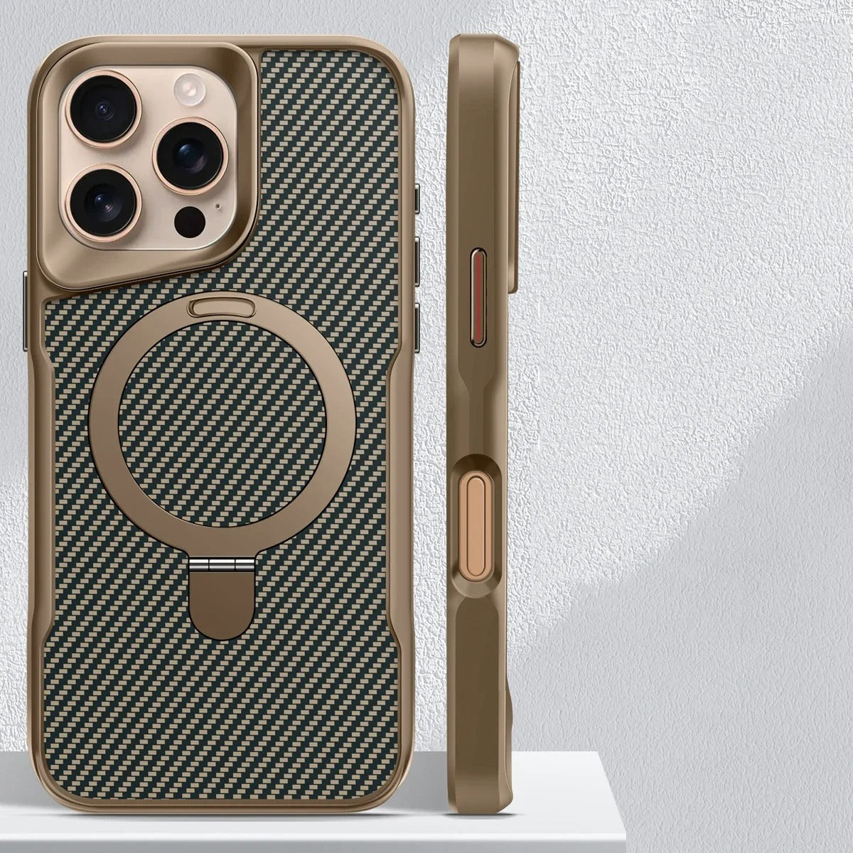 CAPA IPHONE CARBON TISSUE MAGSAFE