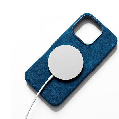 CAPA ALCANTARA AZUL MAGSAFE