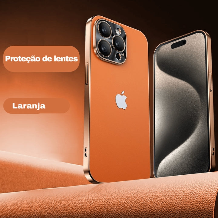 CAPA IPHONE COURO PREMIUM