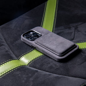 CAPA ALCANTARA CINZA MAGSAFE