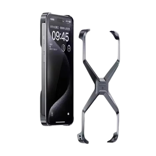 CAPA IPHONE MINIMALISTA TITANIUM