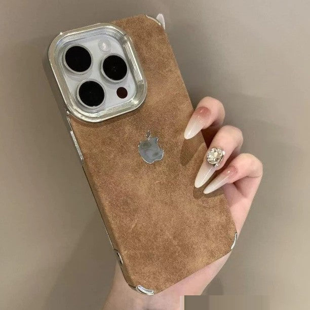 Case Super Luxo Aveludada - iPhone