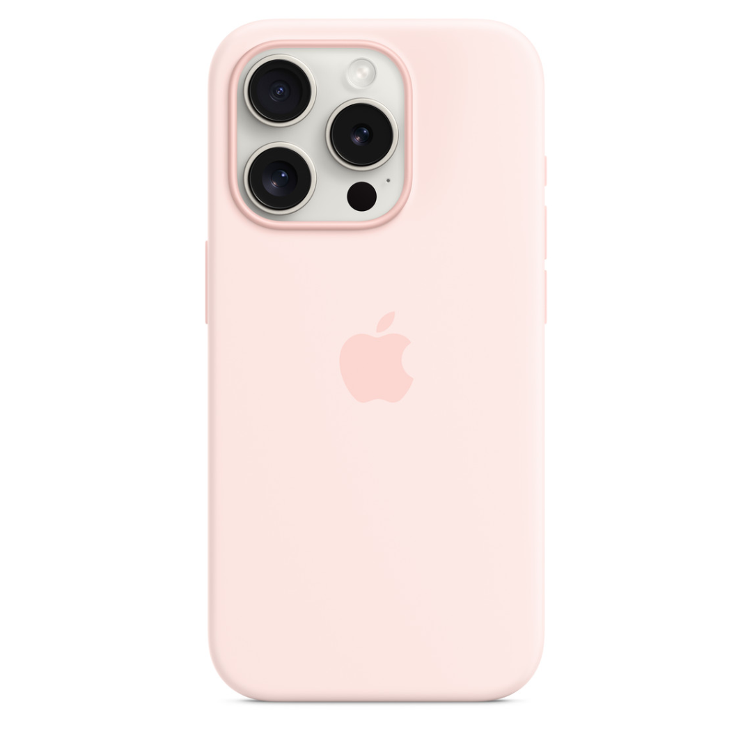 CAPA IPHONE SILICONE ROSA