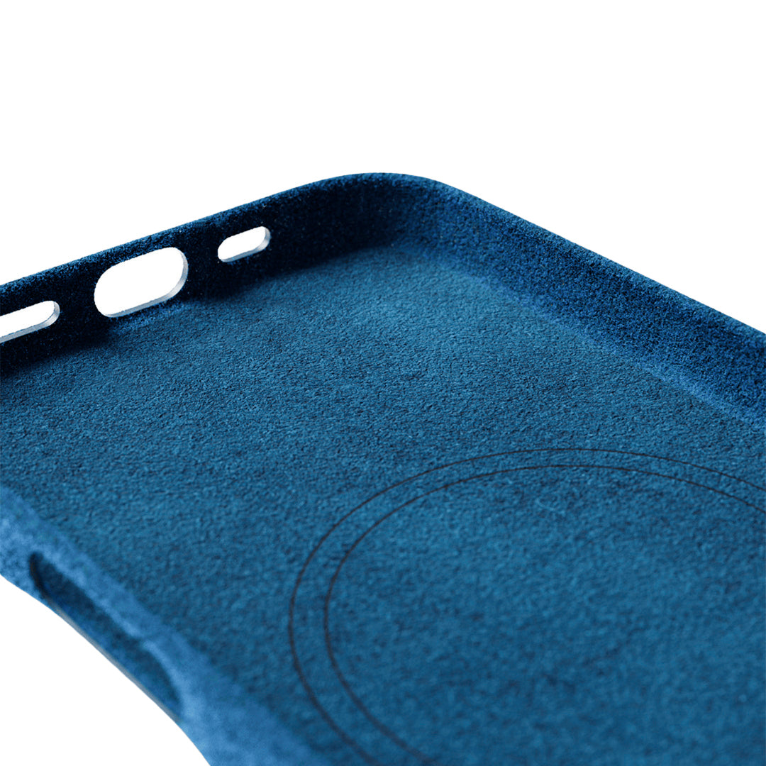 CAPA ALCANTARA AZUL MAGSAFE
