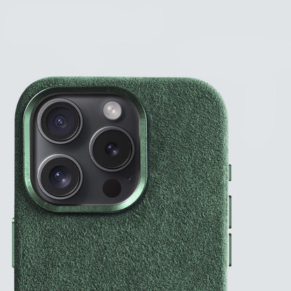 CAPA ALCANTARA VERDE MAGSAFE