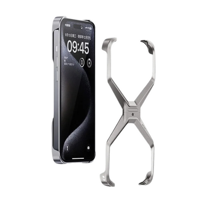 CAPA IPHONE MINIMALISTA TITANIUM