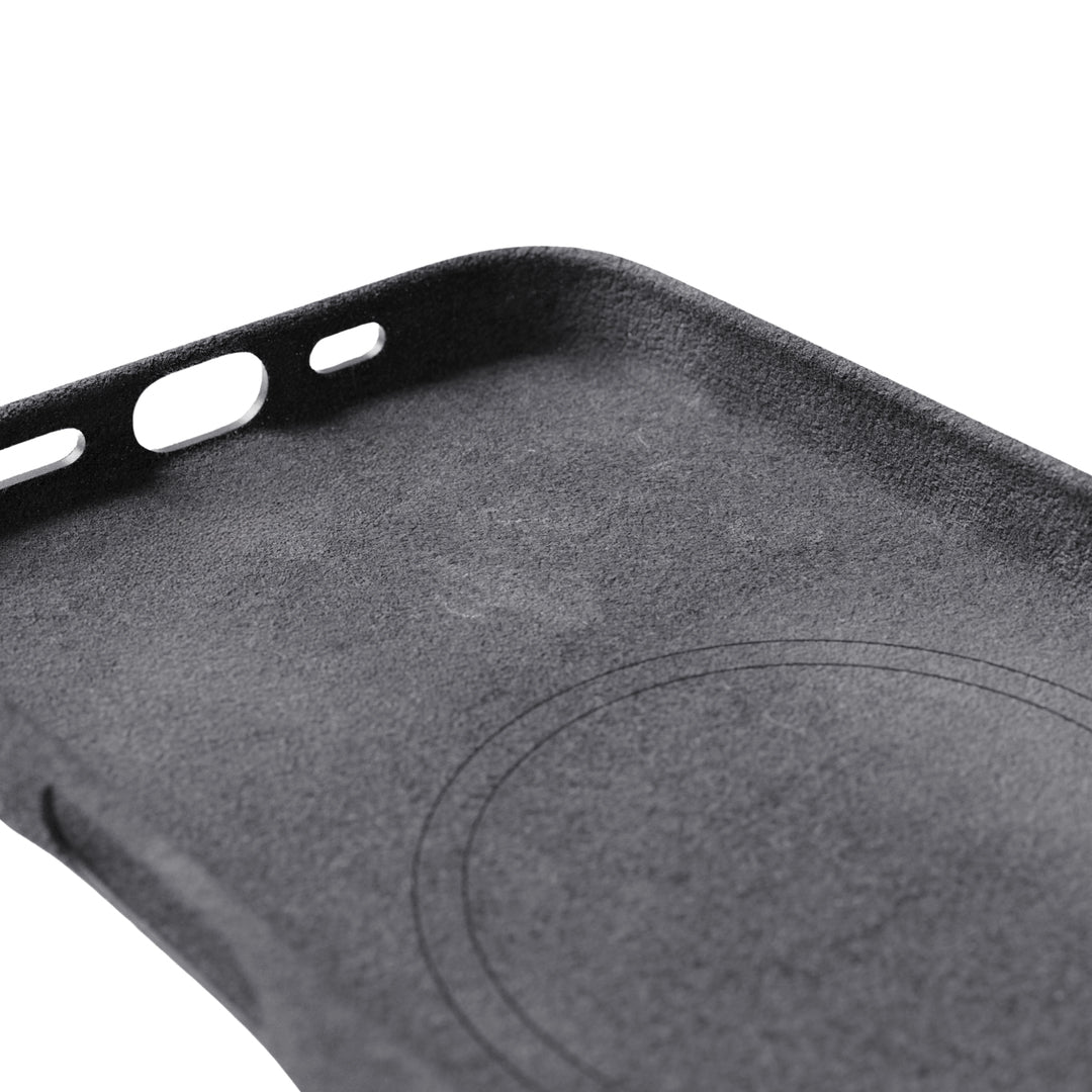 CAPA ALCANTARA CINZA MAGSAFE