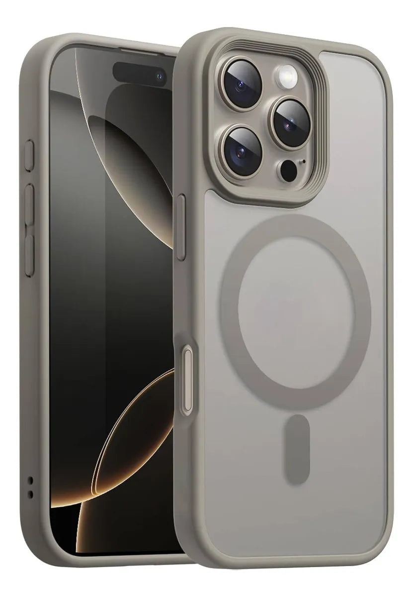 Capa Capinha Para iPhone Mag-safe 16 Pro Max 15 14 13 12