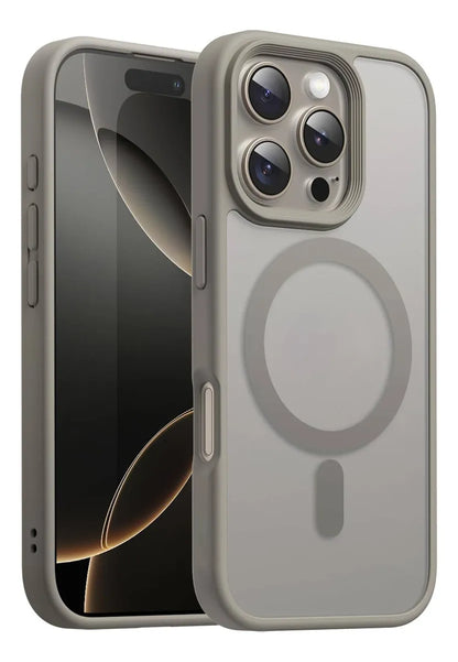 Capa Capinha Para iPhone Mag-safe 16 Pro Max 15 14 13 12