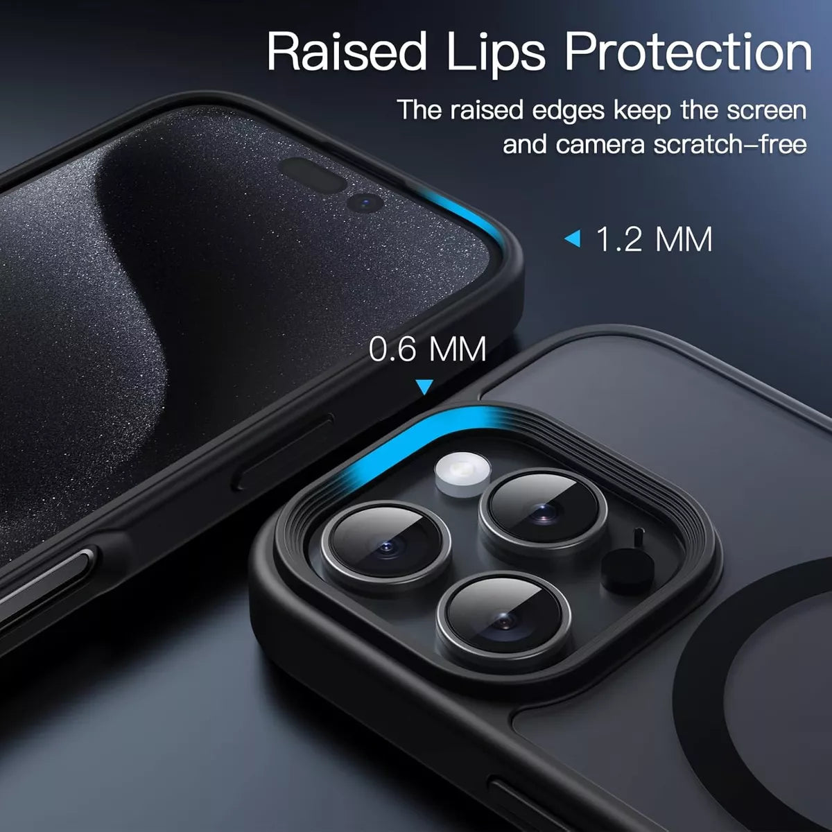 Capa Capinha Para iPhone Mag-safe 16 Pro Max 15 14 13 12