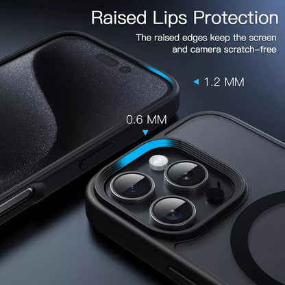 Capa Capinha Para iPhone Mag-safe 16 Pro Max 15 14 13 12