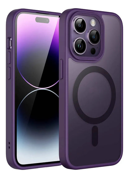 Capa Capinha Para iPhone Mag-safe 16 Pro Max 15 14 13 12