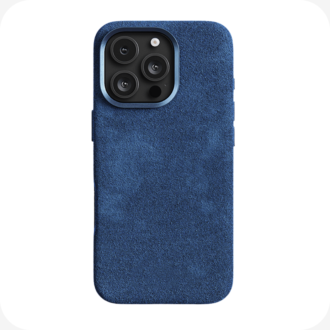 CAPA ALCANTARA AZUL MAGSAFE