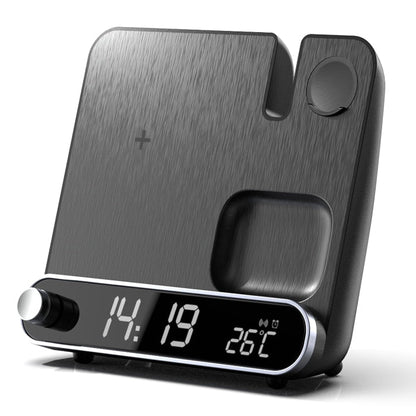 Carregador Sem Fio 3 em 1 Estação para Relógio e AirPods