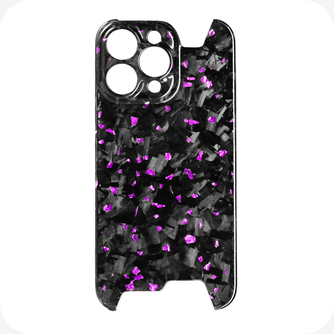 CAPA IPHONE CARBON NEW FLAKES CORES MAGSAFE
