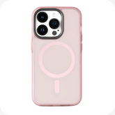 CAPA IPHONE SILICONE ROSA MAGSAFE