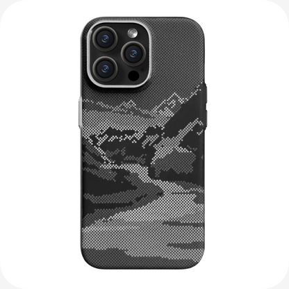 CAPA IPHONE CARBON MOUNTAINS MAGSAFE