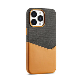 CAPA IPHONE COURO CARD