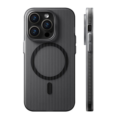 CAPA IPHONE  TRANSPARENTE GEOMETRI MAGSAFE