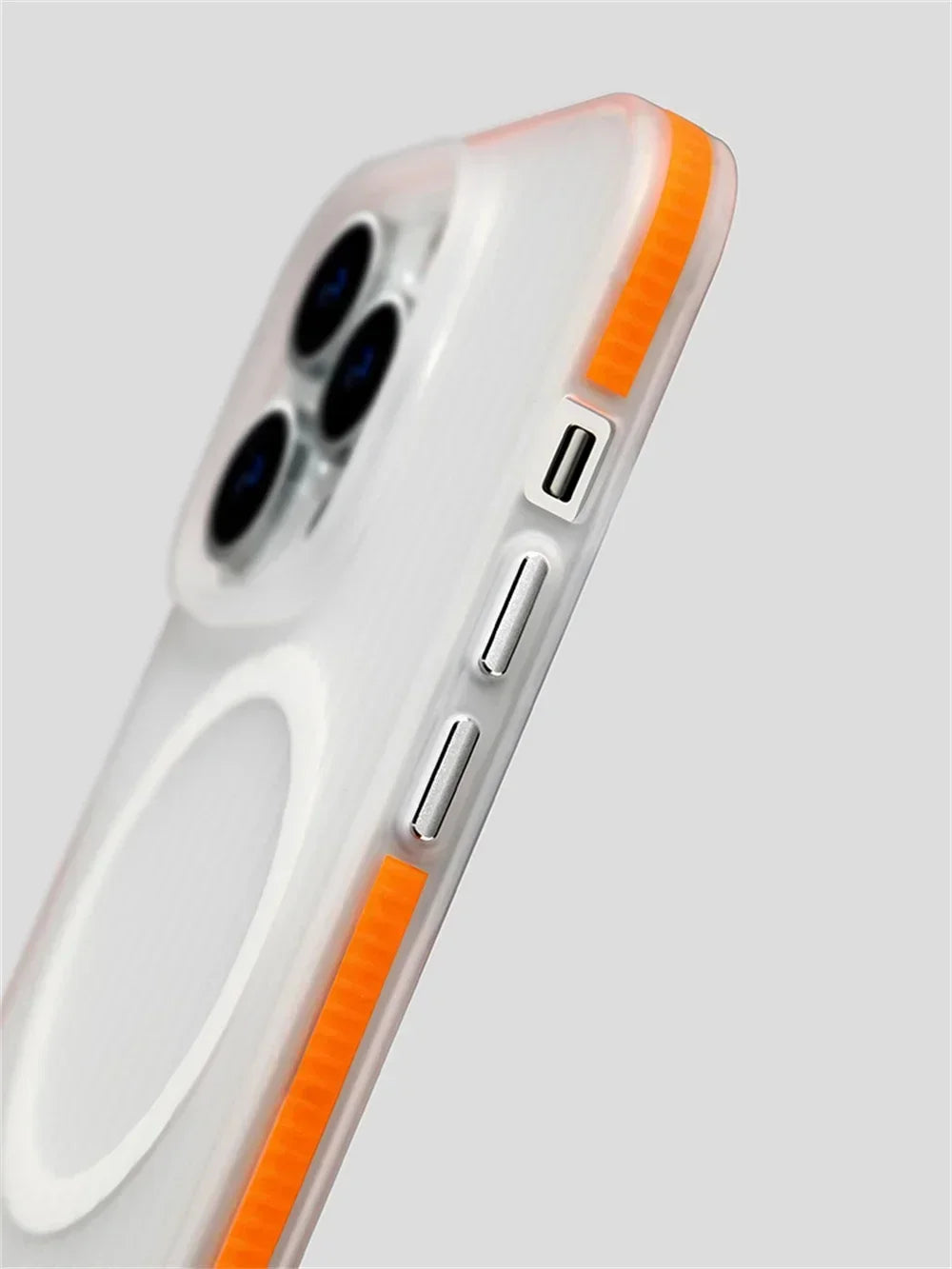 CAPA IPHONE TRANSPARENTE WAVE MAGSAFE