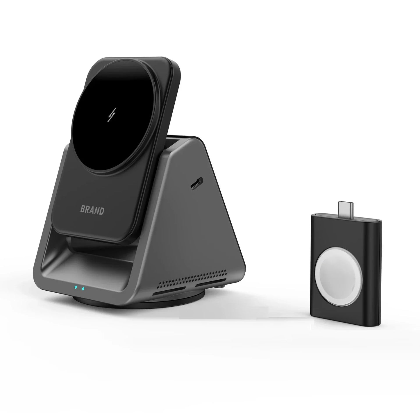 Carregador sem fio magnético 3 em 1 multifuncional