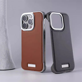 CAPA IPHONE COURO IRON MAGSAFE