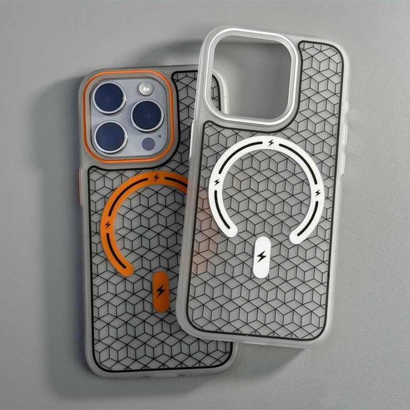 CAPA IPHONE GEOMETRIA MAGSAFE