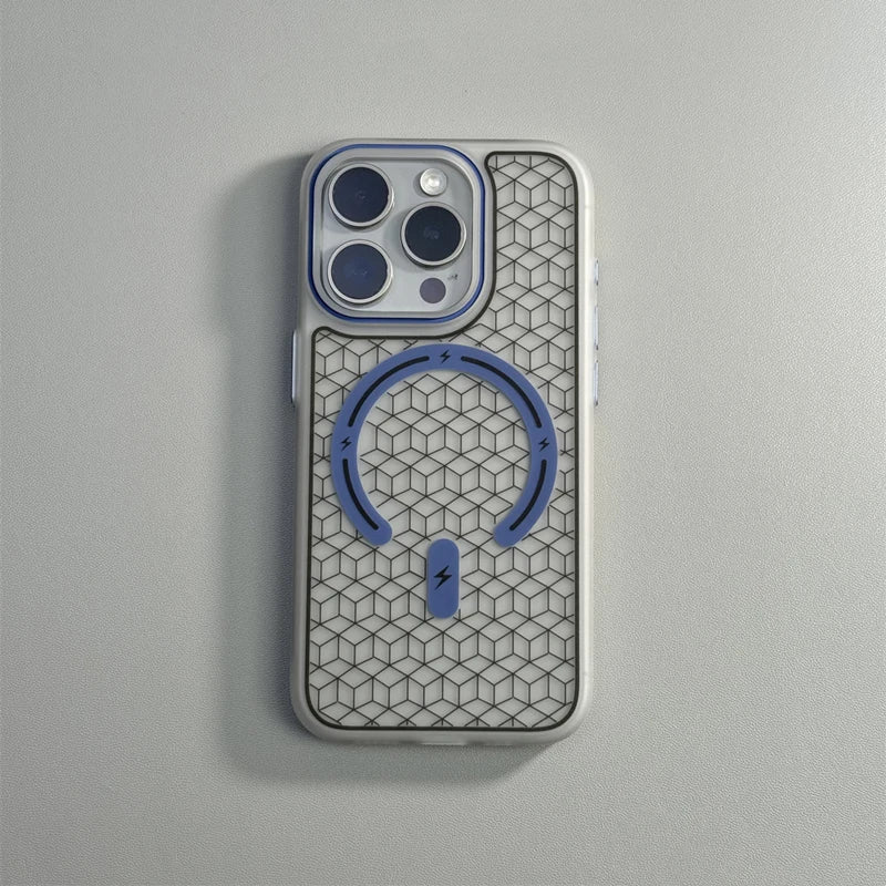 CAPA IPHONE GEOMETRIA MAGSAFE