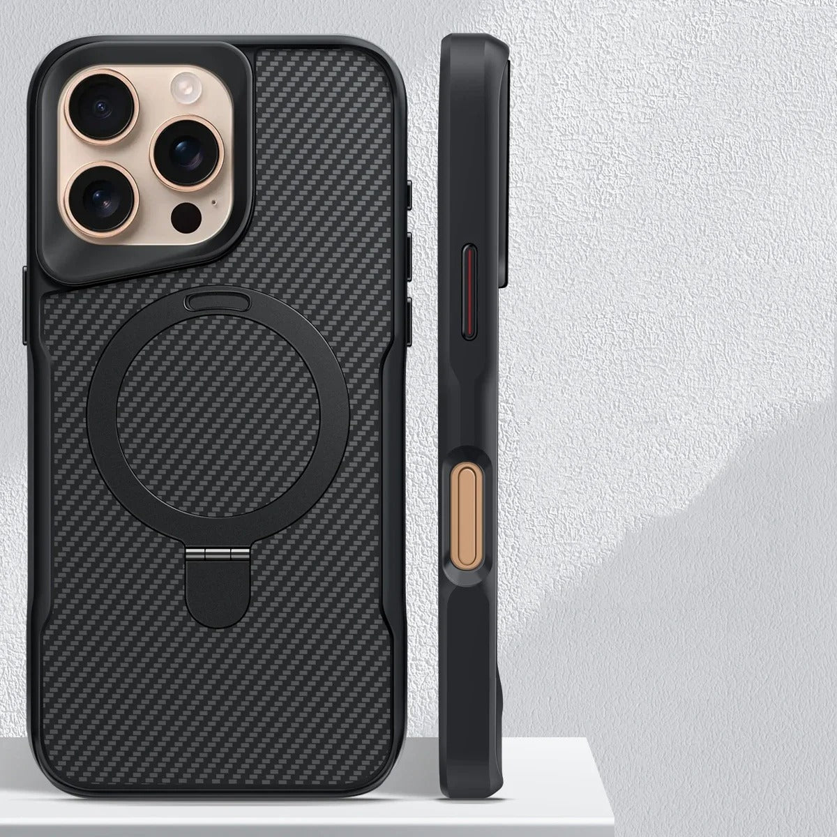 CAPA IPHONE CARBON TISSUE MAGSAFE