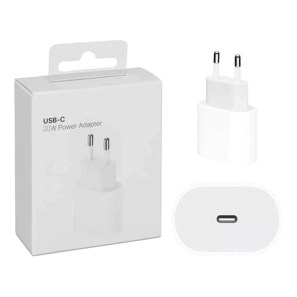 Carregador iPhone Tipo C - Cabo (1m)+Fonte (20w)