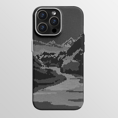 CAPA IPHONE CARBON MOUNTAINS MAGSAFE