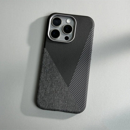 CAPA IPHONE CARBON LEATHER